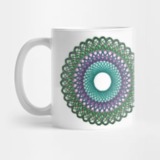 Spirograph 35-point Tricolor Mug